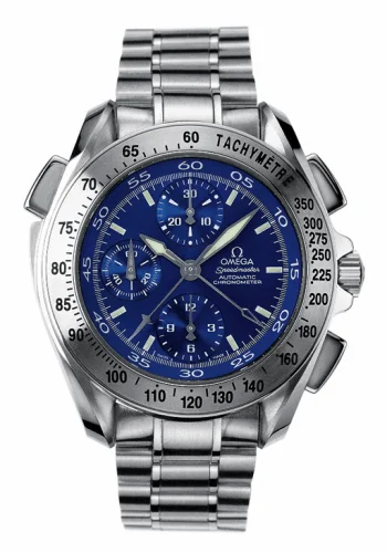 Omega Speedmaster Split-Seconds Stainless Steel / Blue / Bracelet 3540.80.00 (35408000)